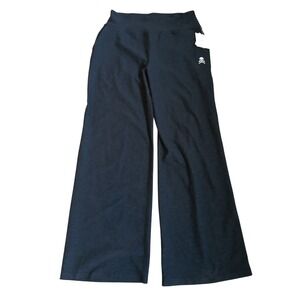 NWT Beyond Yoga‎ Darkest Night Spacedye Laid Back Pant Wide Leg Lounge L